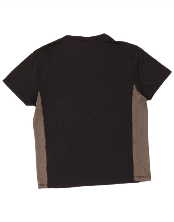 T-shirt męski Reebok Top, średni czarny, blok kolorów