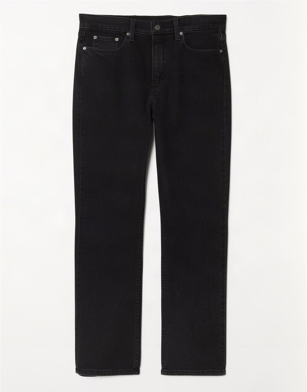 Męskie jeansy Levi's 527 Bootcut W33 L34 Czarna bawełna