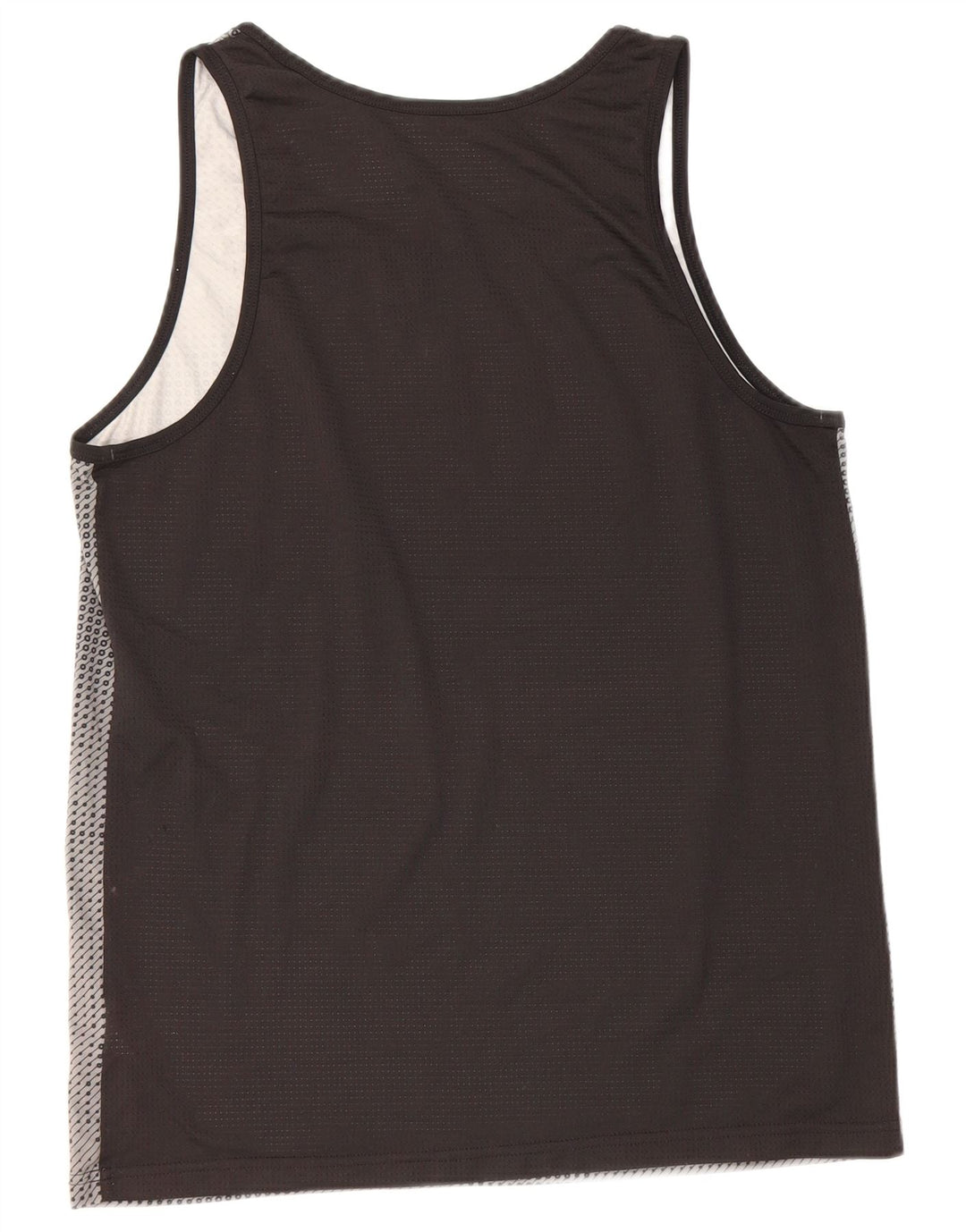 Adidas Męska kamizelka Climacool Top, średnia, czarna, poliestrowa w paski