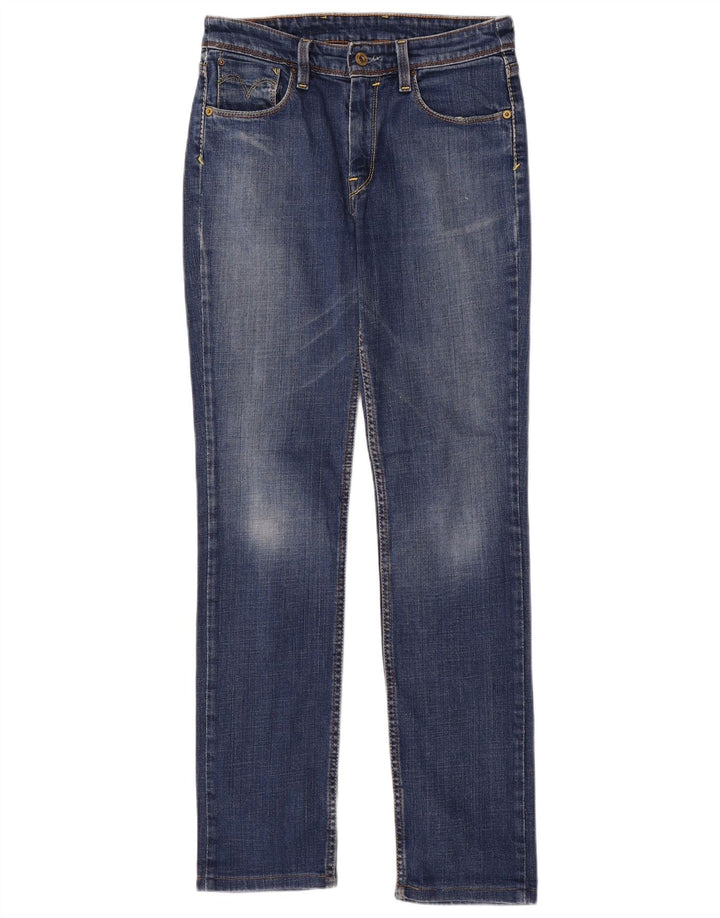 Damskie jeansy Levi's Slim W29 L30 Niebieskie bawełniane