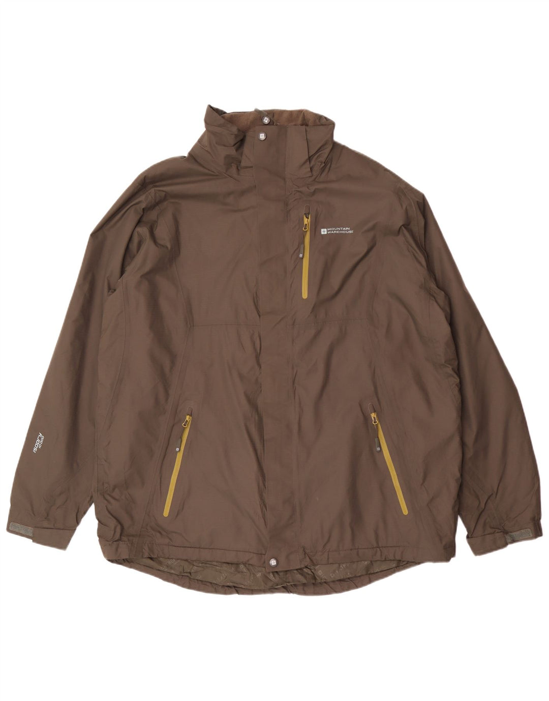 Męska kurtka przeciwdeszczowa Mountain Warehouse UK 42 XL, nylon khaki