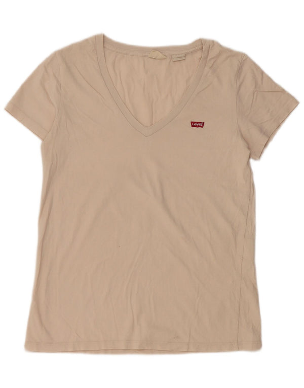 Levi's Womens T-Shirt Top UK 10 Small Grey