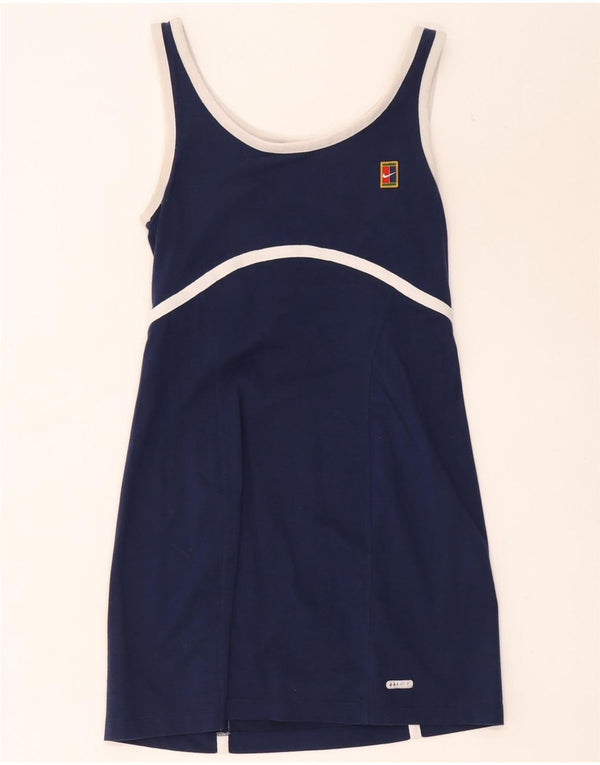 Damska sukienka tenisowa Nike Dri Fit US 8/10 w kolorze średniego granatu