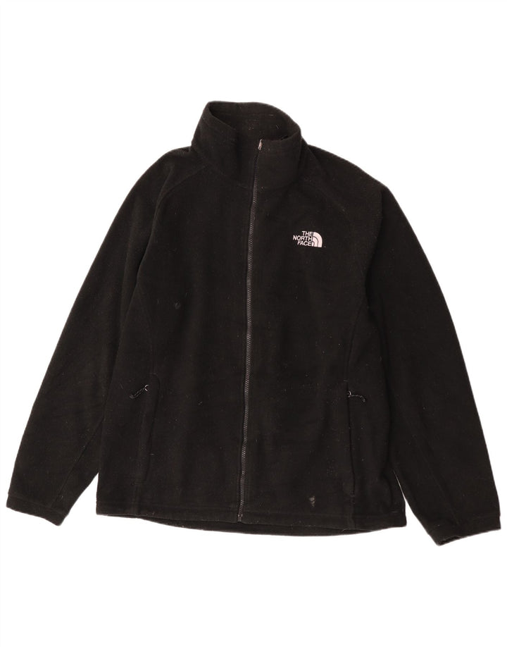 Męska kurtka polarowa The North Face UK 40, duża, czarna, poliestrowa