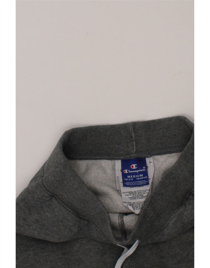 CHAMPION Boys Graphic Tracksuit Trousers Joggers 9-10 Years Medium Grey Vintage Champion and Second-Hand Champion from Messina Hembry 