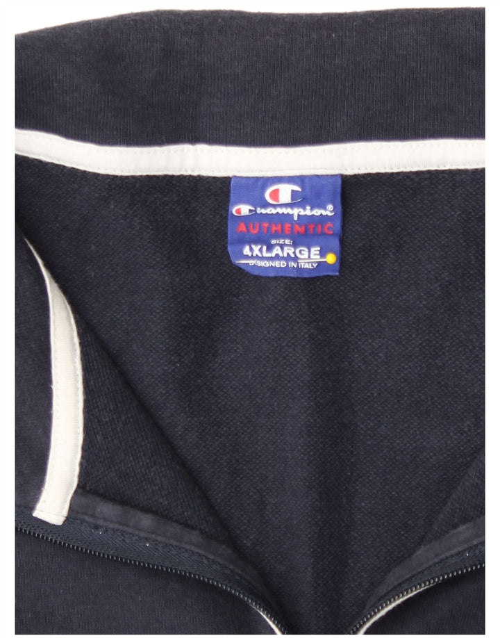 Kurtka męska dresowa Champion 4XL granatowa