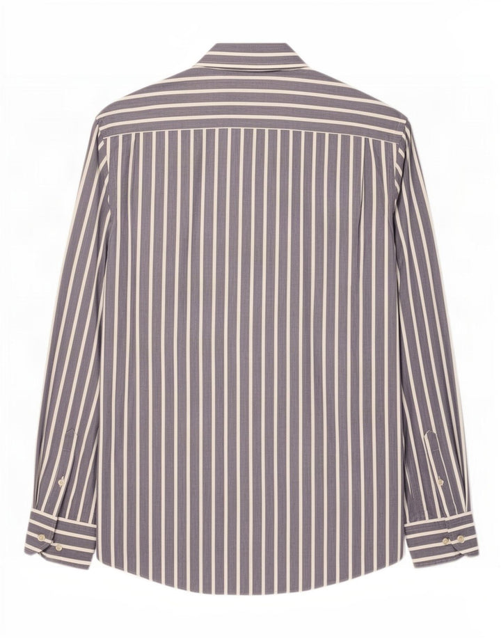 Koszula męska Massimo Dutti w duże niebieskie prążki