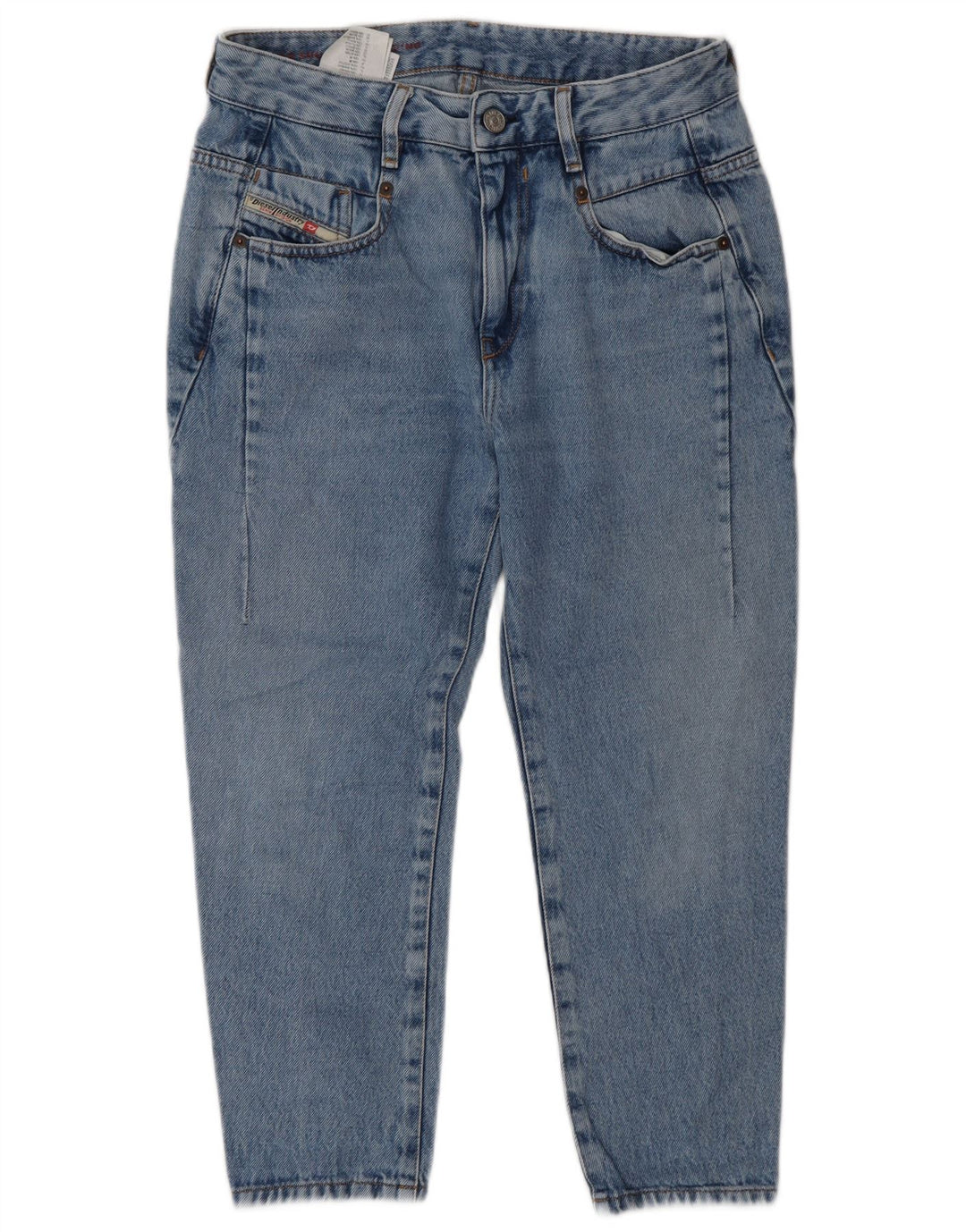 Diesel Damskie Capri Slim Jeans W25 L22 Niebieskie bawełniane