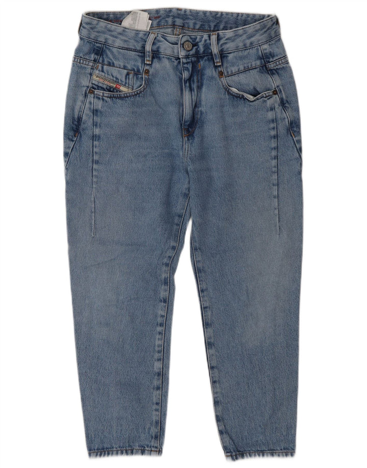 Diesel Damskie Capri Slim Jeans W25 L22 Niebieskie bawełniane