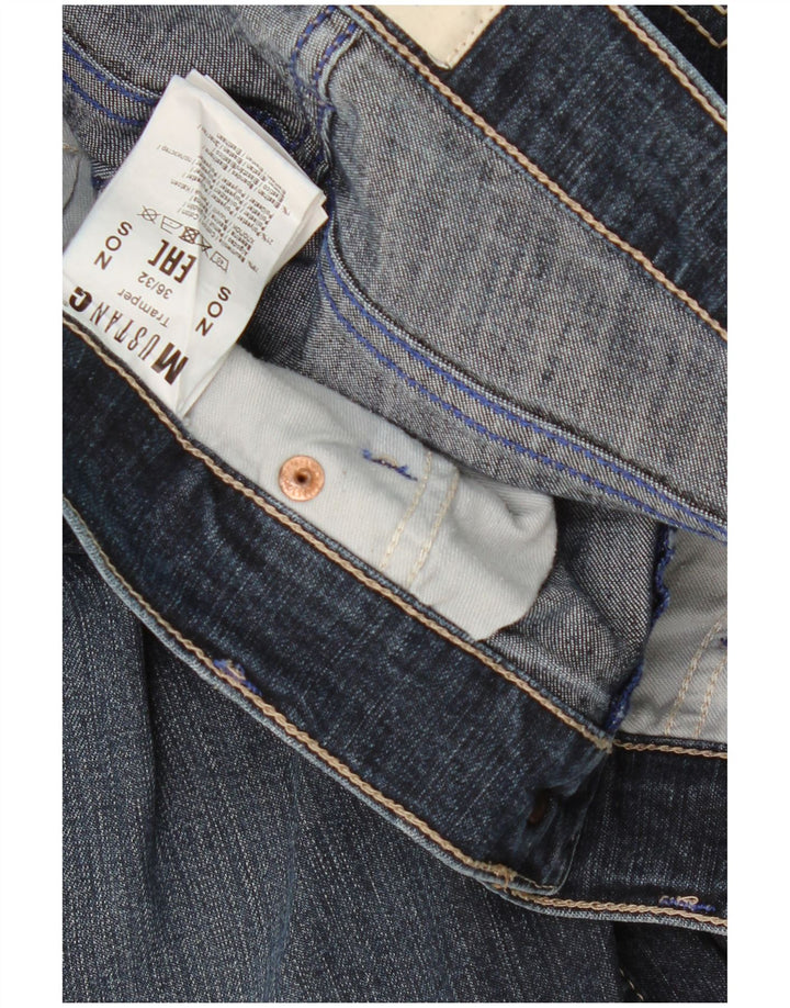 Męskie jeansy Tramper Slim MUSTANG W36 L32 Granatowe, bawełniane