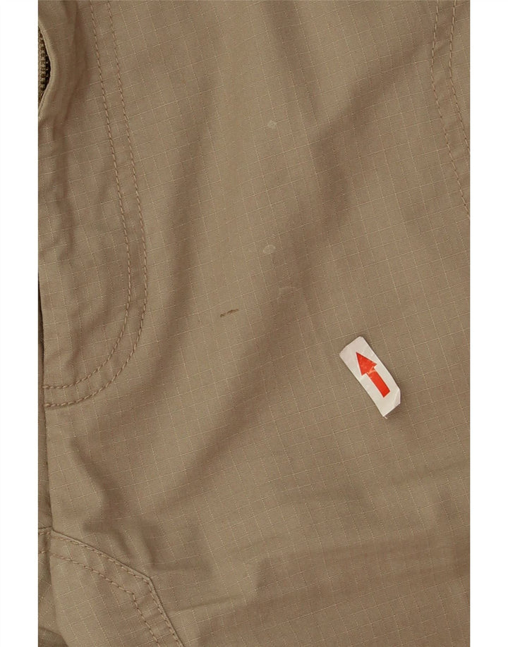 Męskie spodnie cargo Nike Straight Cargo, małe W30 L30, beżowa bawełna