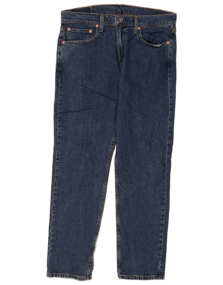 Męskie jeansy Levi's 502 Tapered W33 L29 Niebieskie bawełniane