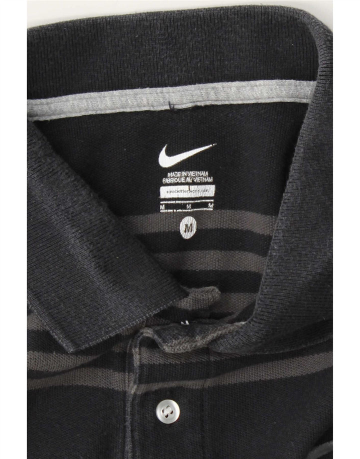 Męska koszulka polo Nike w średnie czarne paski