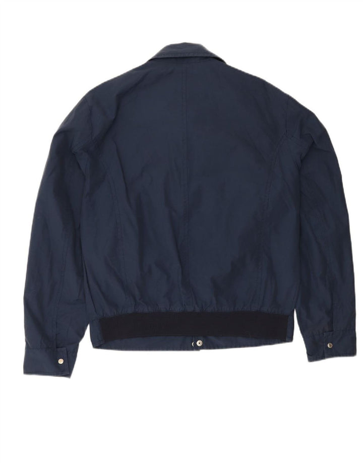 Męska kurtka bomberka FRED PERRY UK 40, duża, granatowa, bawełniana