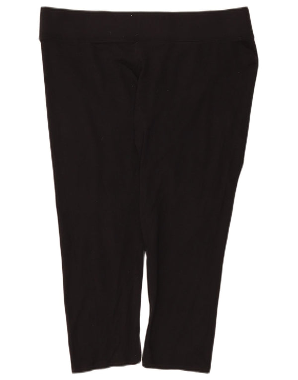 Legginsy damskie Marks & Spencer UK 18 XL, czarna wiskoza
