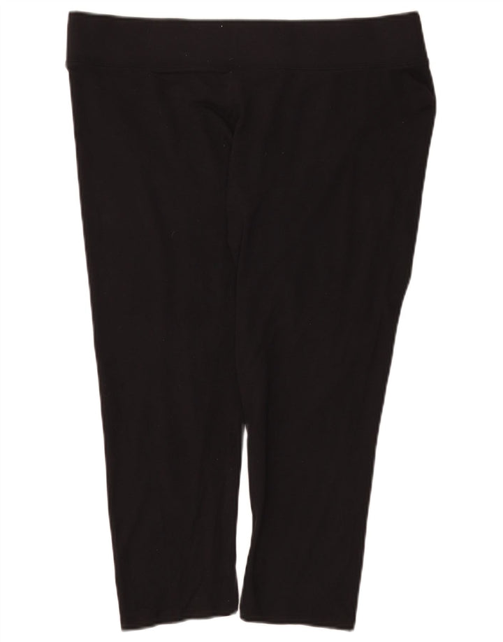 Legginsy damskie Marks & Spencer UK 18 XL, czarna wiskoza