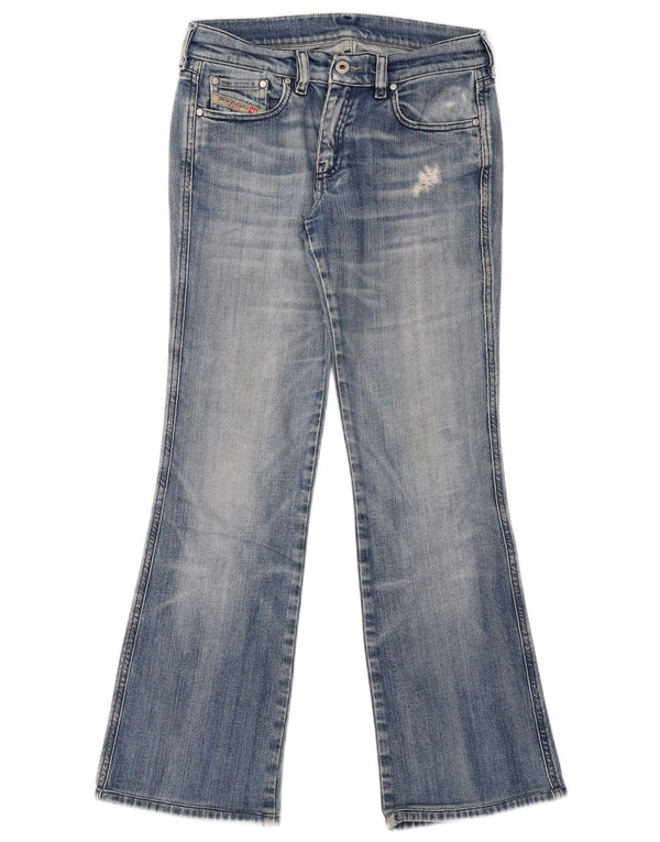 Damskie jeansy Diesel w trudnej sytuacji Bootcut W29 L29 Niebieskie bawełniane