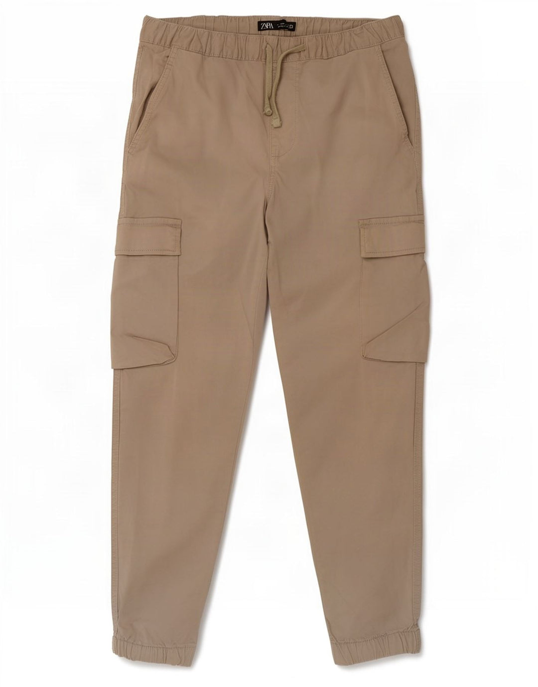 Męskie spodnie cargo Zara Joggers Medium W31 L26 Beżowe