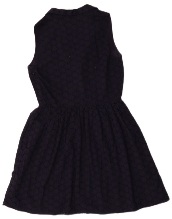 Damska sukienka o linii A bez rękawów Jack Wills UK 10, mała, granatowa, bawełniana