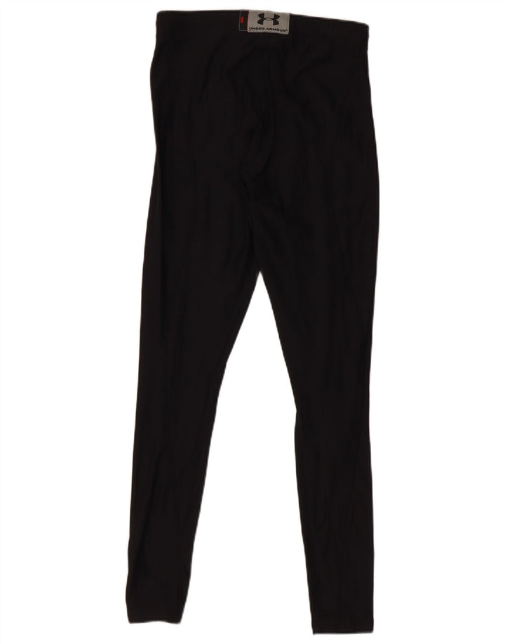 Legginsy damskie Under Armour, małe, czarne, nylonowe