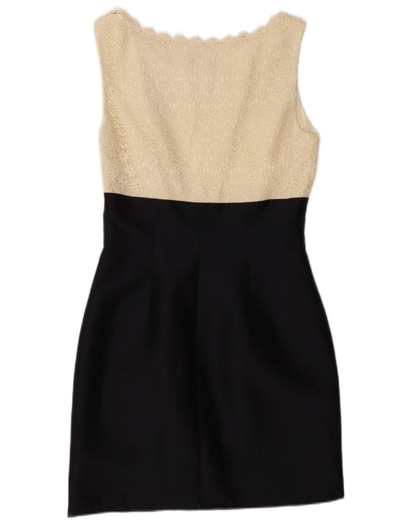 Damska sukienka bez rękawów Hobbs UK 8, mała, granatowa w kwiaty