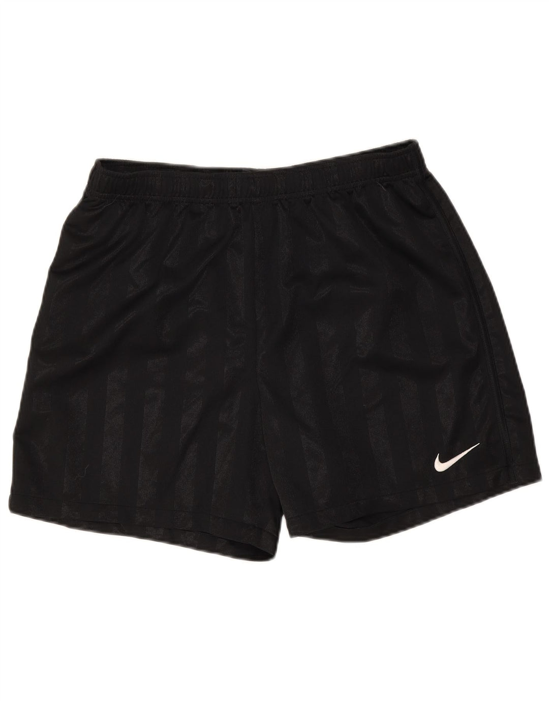 Męskie spodenki sportowe Nike, poliester w średnie czarne paski
