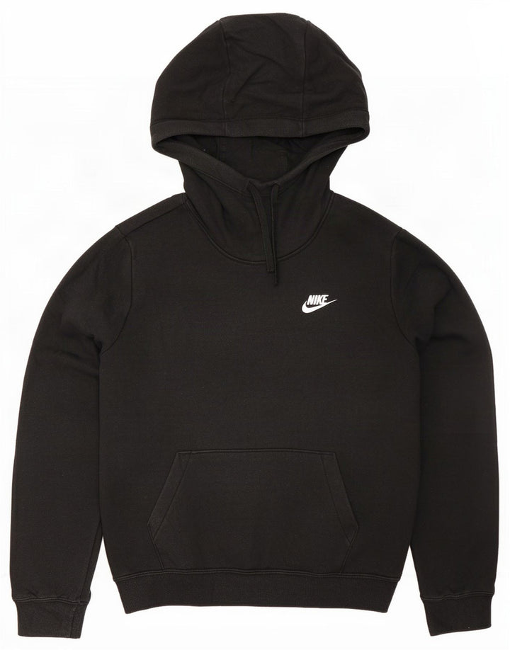 Męska bluza z kapturem Nike, średnia czarna, bawełniana