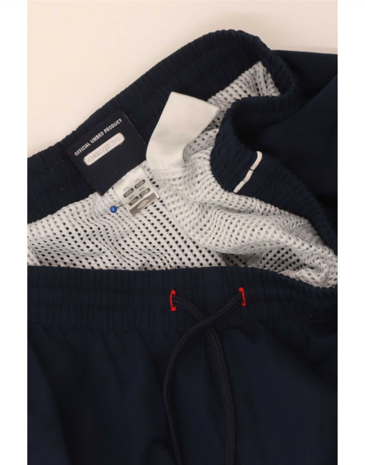 Męskie spodenki sportowe Umbro Graphic 2XL granatowy poliester