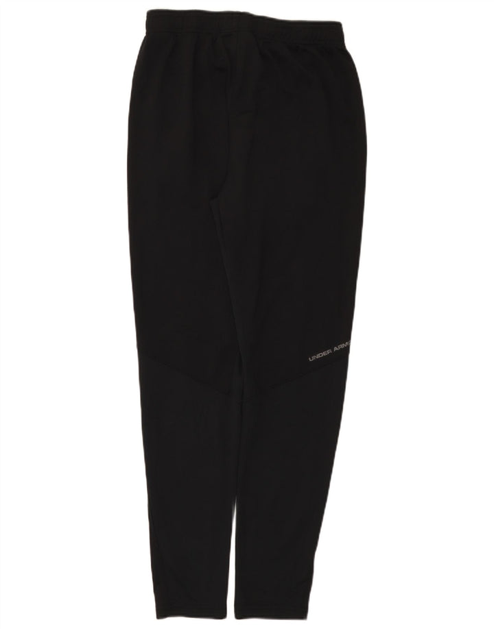 Męskie spodnie dresowe Under Armour, małe, czarne, poliestrowe