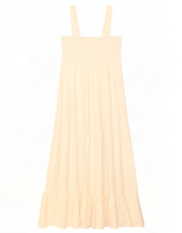 Damska sukienka maxi bez rękawów Zara UK 8 Small White
