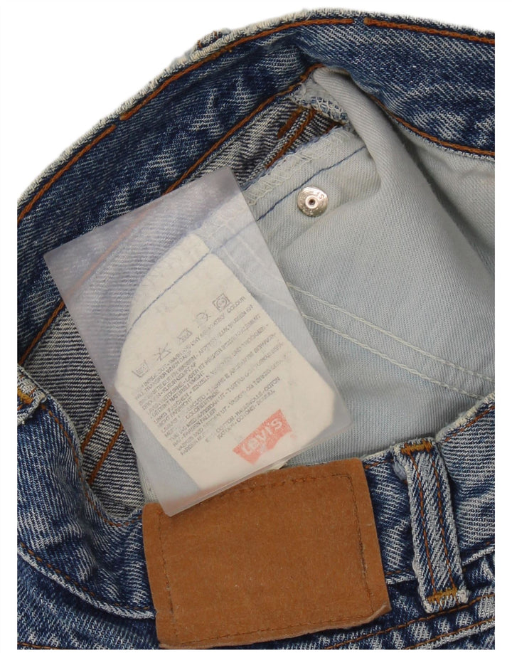 Damska spódnica dżinsowa LEVI'S W26 Mała niebieska bawełniana