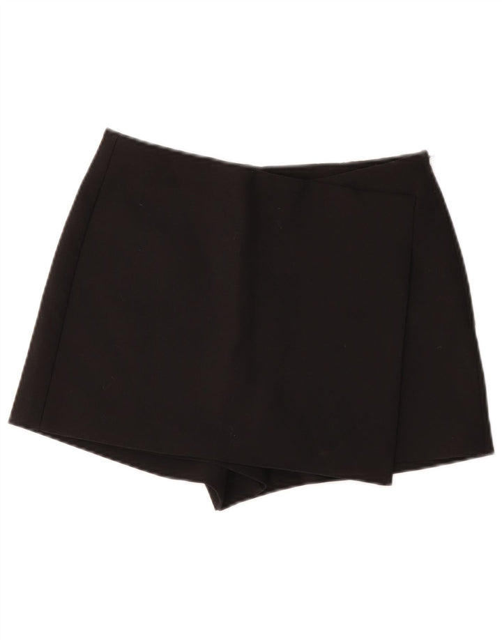 Damskie spodenki codzienne Zara, małe, W26, czarne, poliestrowe