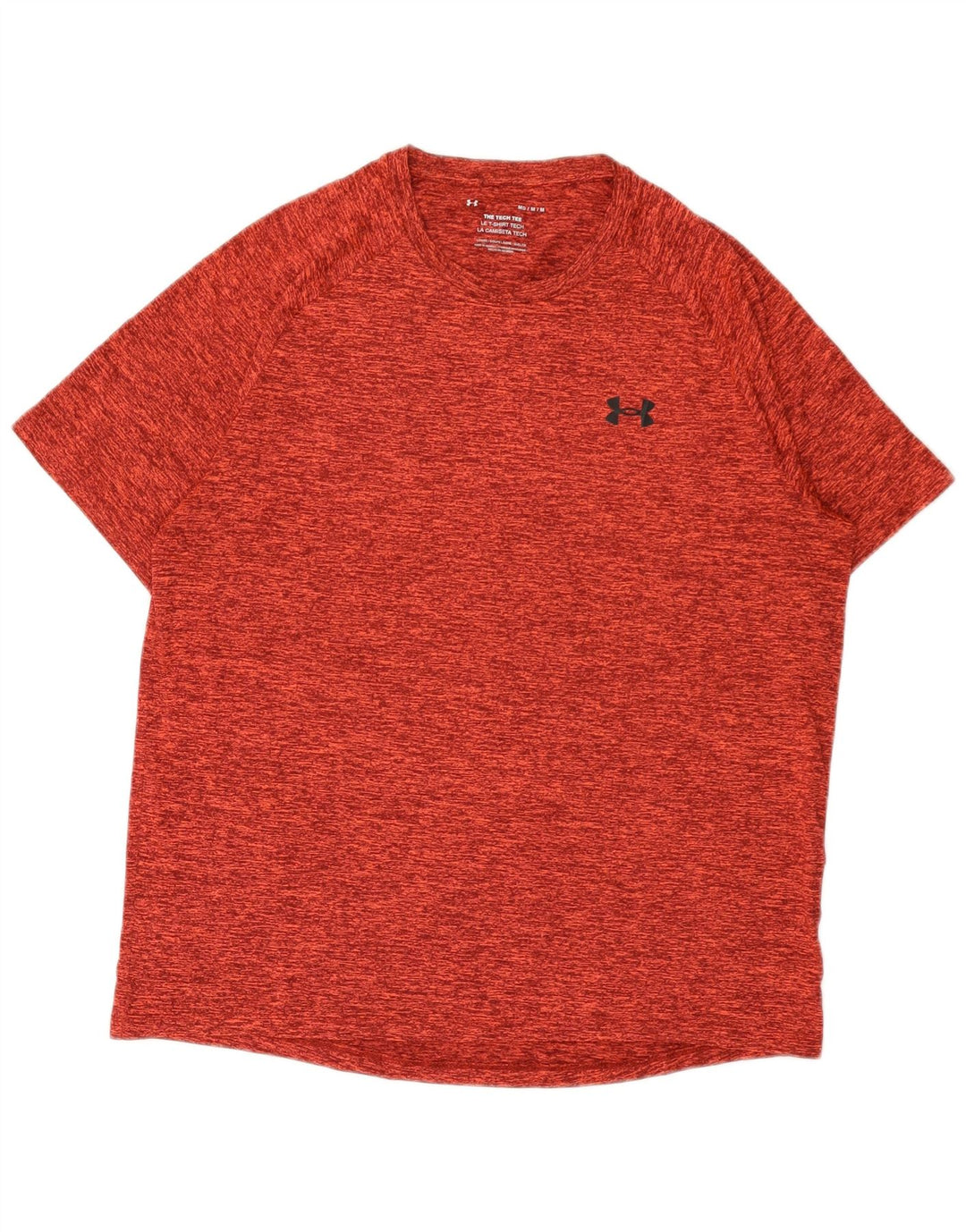 Koszulka męska Under Armour, średnia, czerwona, nakrapiana