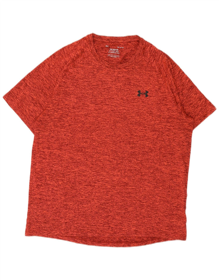 Koszulka męska Under Armour, średnia, czerwona, nakrapiana
