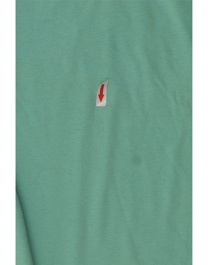 Męska koszulka z grafiką Billabong Top, średni zielony poliester