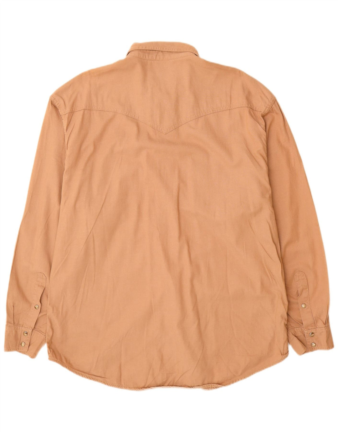 Koszula męska Wrangler 2XL, beżowa, bawełniana