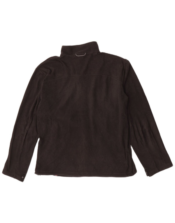 Męska kurtka polarowa The North Face Liner UK 40, duża, czarna, poliestrowa