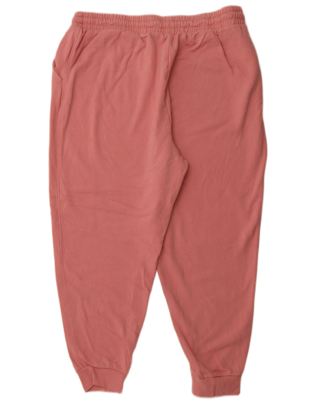 MARKS & SPENCER Damskie spodnie dresowe Joggers UK 20 2XL Różowa bawełna