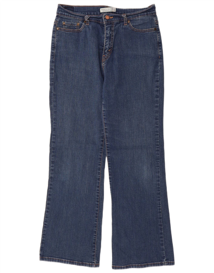 Jeansy Levi's Damskie 512 Idealnie Wyszczuplające Bootcut US 12 Duże W28 L30 Niebieskie