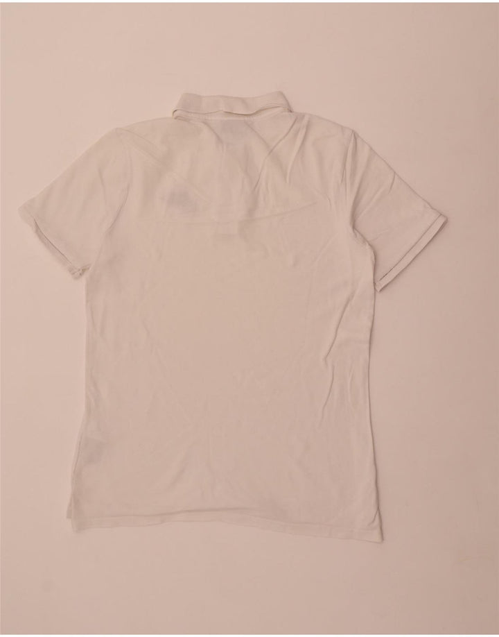 Męska koszulka polo Nike, średnia, biała, bawełniana