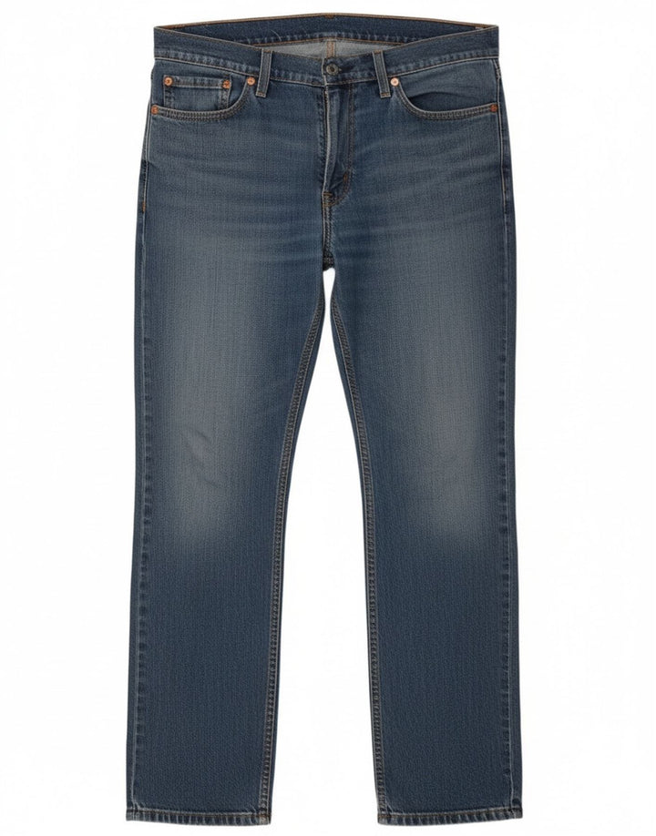 Męskie jeansy Levi's 511 Slim W32 L30 Niebieska bawełna