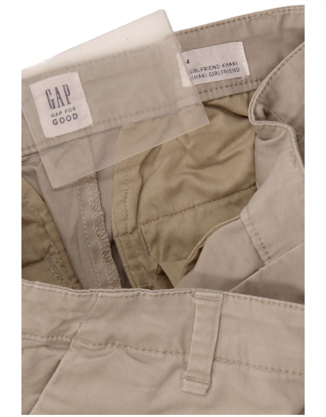 Spodnie damskie Gap Chino US 4 Small W30 L27 Beżowe