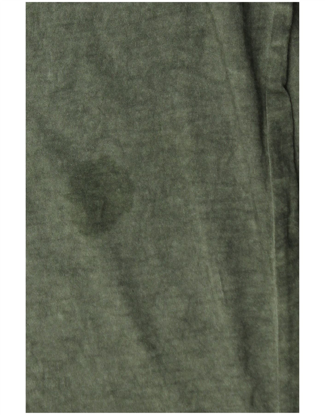 Męski top graficzny BENETTON z długim rękawem, mały, zielony, bawełniany