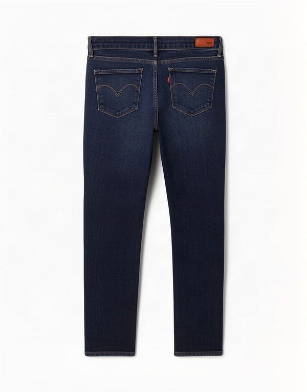 Damskie jeansy Levi's Demi Curve Modern Rise Crop Skinny Jeans W28 L24 Granatowe