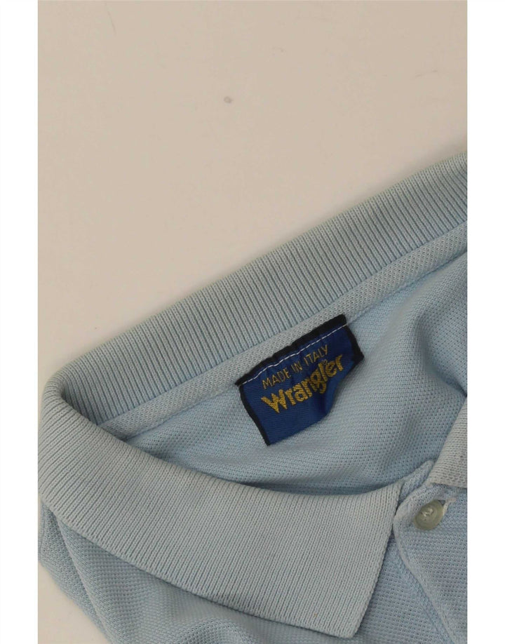 Męska koszulka polo Wrangler w kolorze średnioniebieskim