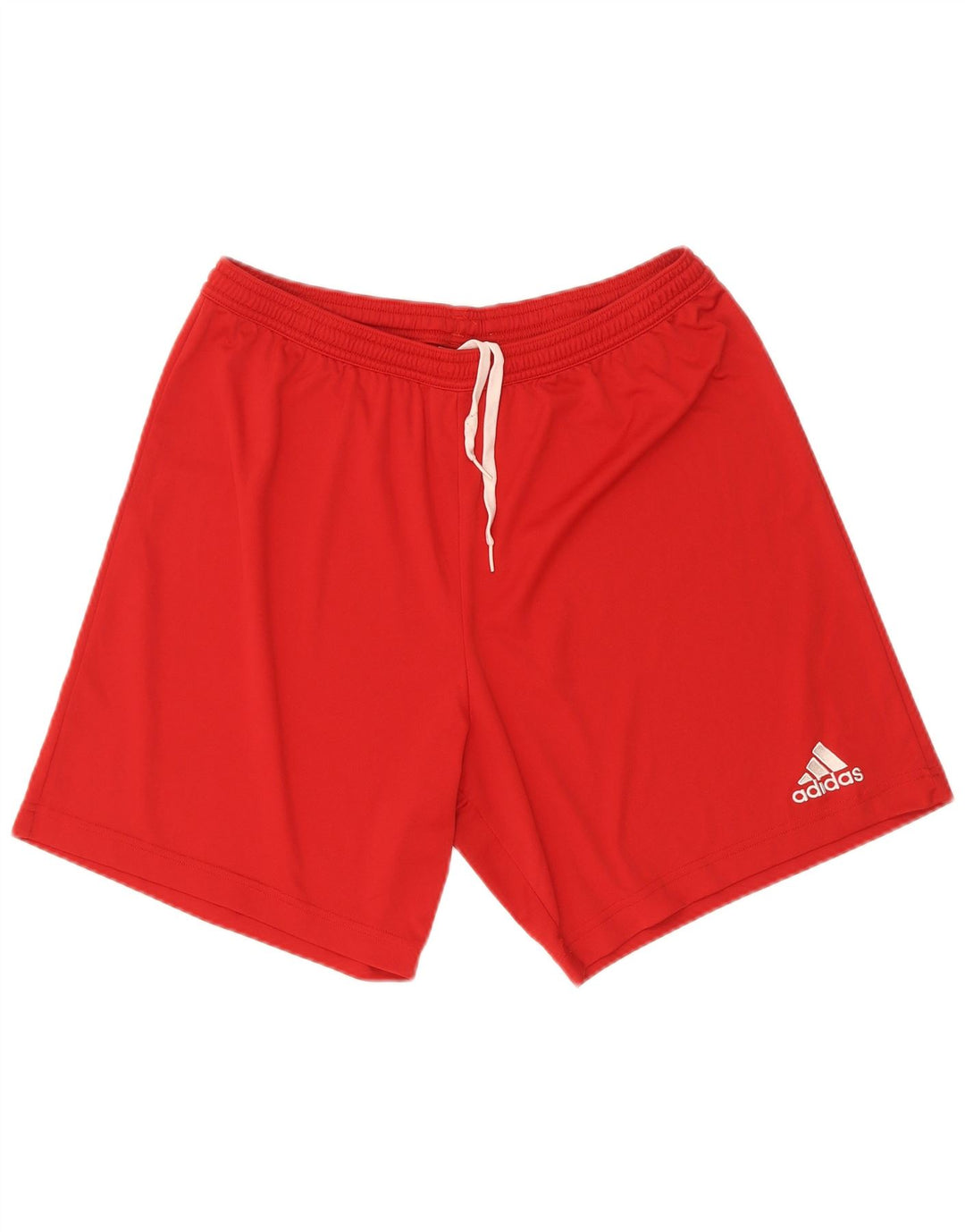 Męskie spodenki sportowe Adidas, duże, czerwone, poliestrowe