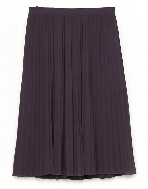 Marks & Spencer Damska plisowana spódnica UK 20 2XL W42 Granatowy poliester