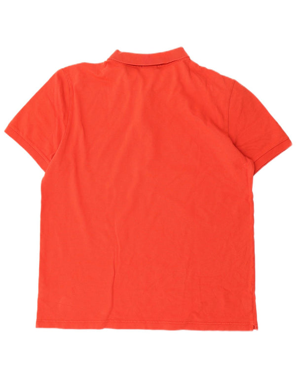 Lacoste Mens Polo Shirt 2XL Red Cotton
