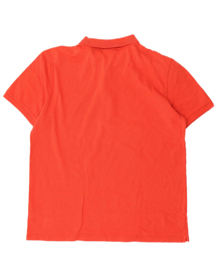 Męska koszulka polo Lacoste 2XL, czerwona, bawełniana