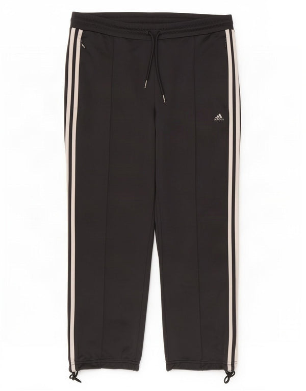 Damskie spodnie dresowe Adidas Climalite UK 12, średni szary poliester